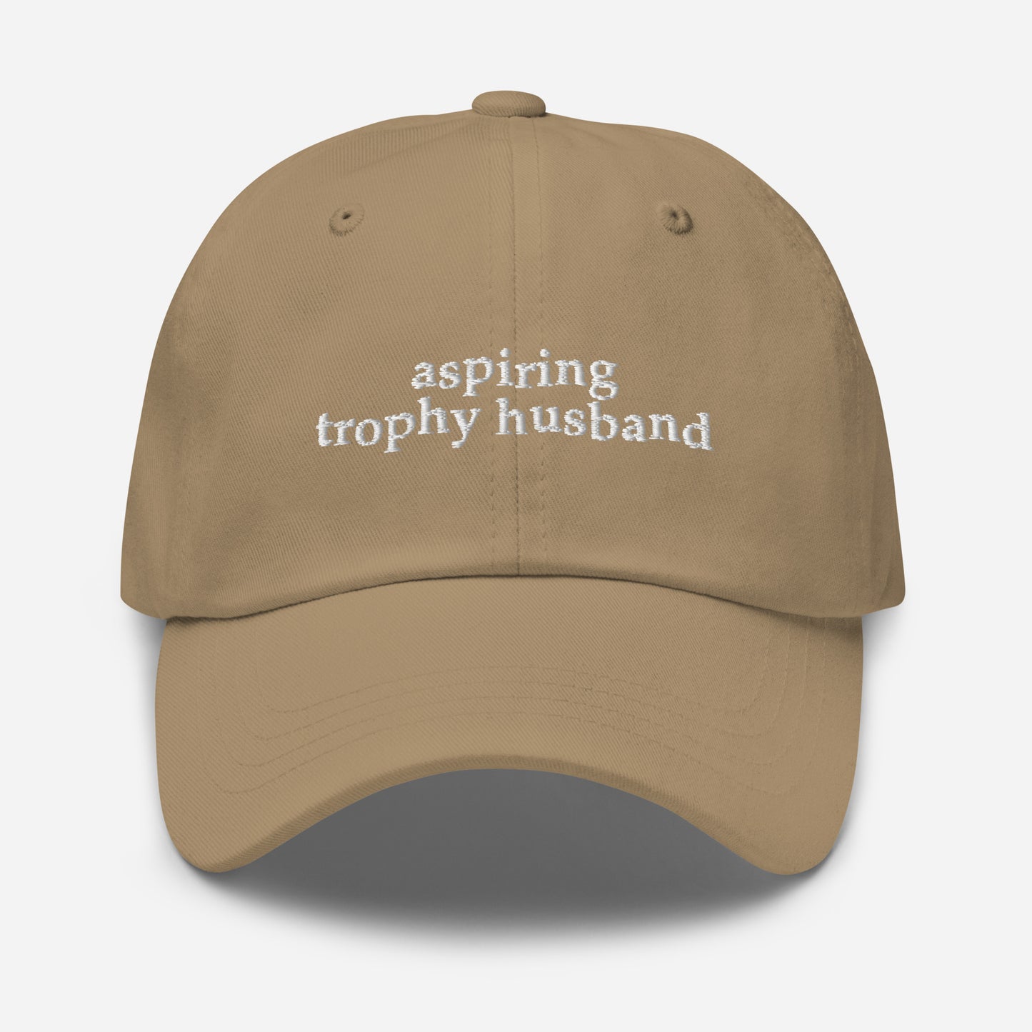 Aspiring Trophy Husband Embroidered Hat