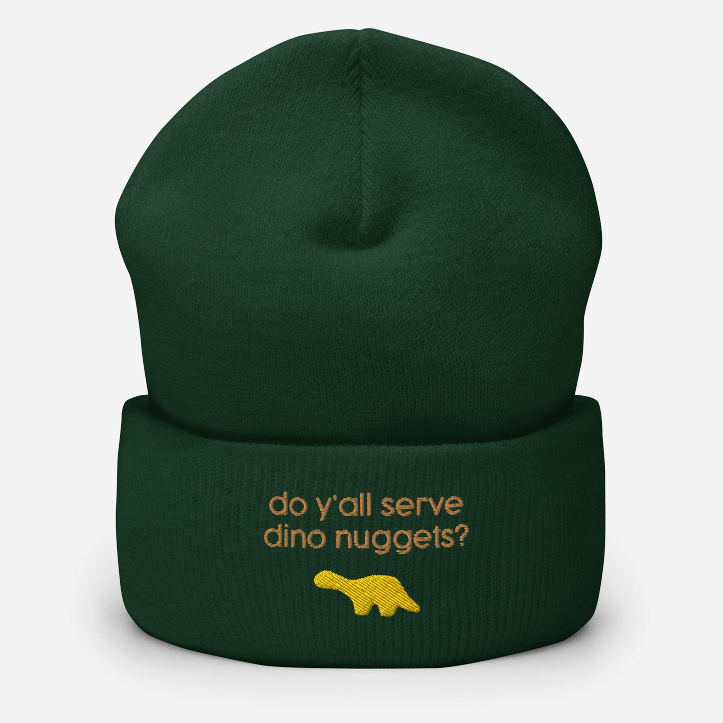 Dino Nuggets Embroidered Beanie
