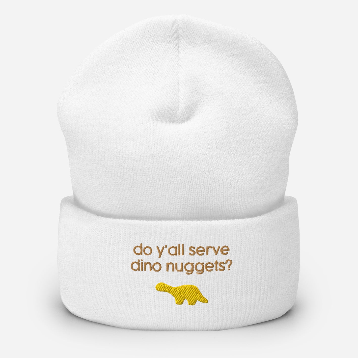 Dino Nuggets Embroidered Beanie