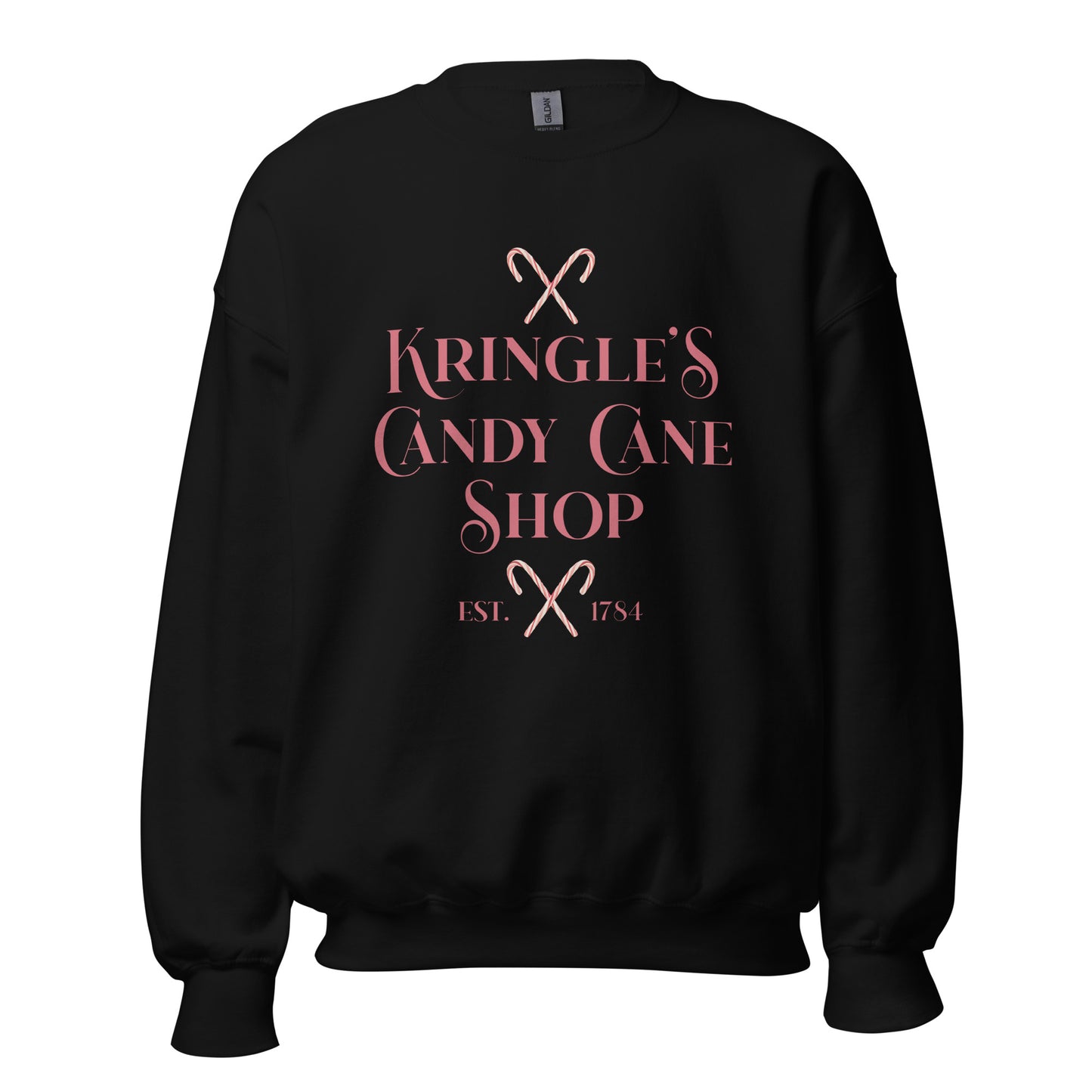 Kringle's Candy Shop Crew Neck Holiday Sweatshirt