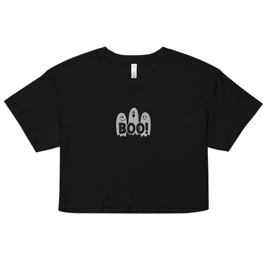 Boo! Ghostly Crop Top
